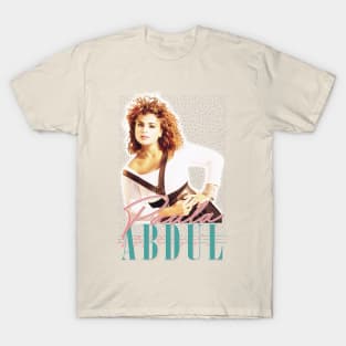 Paula Abdul /// 80s Vintage Aesthetic Design T-Shirt